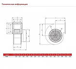 Вентилятор Равлик Bahcivan AORB 180-80, фото 2