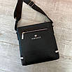 Чоловіча шкіряна сумка через плече Versace, фото 2