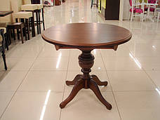 Стіл обідній круглий Анжеліка Fusion Furniture, колір горіх, горіх італійський, горіх лісовий, фото 3