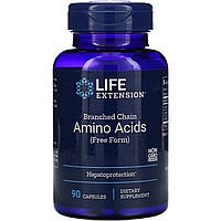 Аминокислоты с разветвленной цепью Life Extension "Branched Chain Amino Acids" (90 капсул)