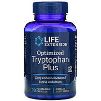 Оптимизированный триптофан Life Extension "Optimized Tryptophan Plus" 1000 мг (90 капсул)