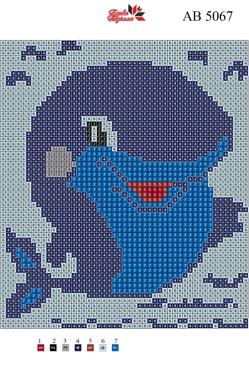 Алмазна вишивка АВ 5067 (повна зашивання)