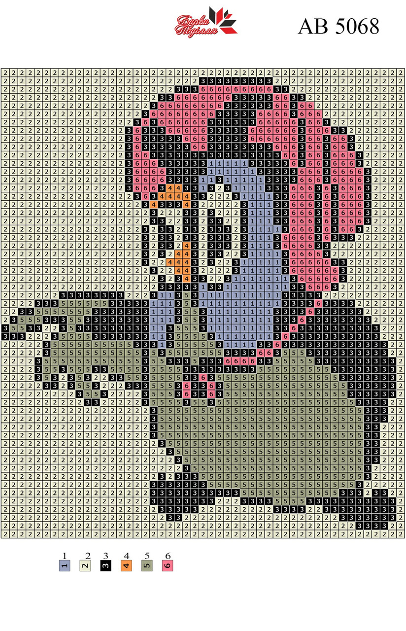 Алмазна вишивка АВ 5068 (повна зашивання)