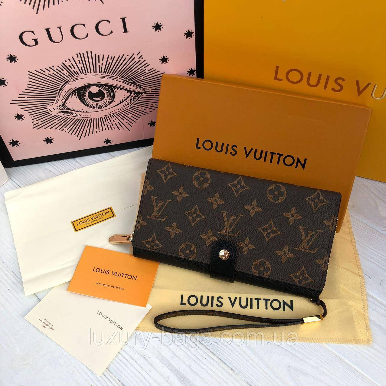 Жіночий крутий гаманець Louis Vuitton, фото 1