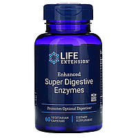 Улучшенные пищеварительные ферменты Life Extension "Enhanced Super Digestive Enzymes" 140 мг (60 капсул)