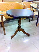 Стіл кавовий круглий Стелла Fusion Furniture, колір горіх / венге / натуральний