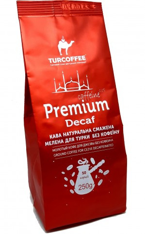 Кава без кофеїну Premium Decaf, 0,25 кг