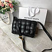 Жіноча шкіряна сумка клатч Bottega Veneta, фото 3