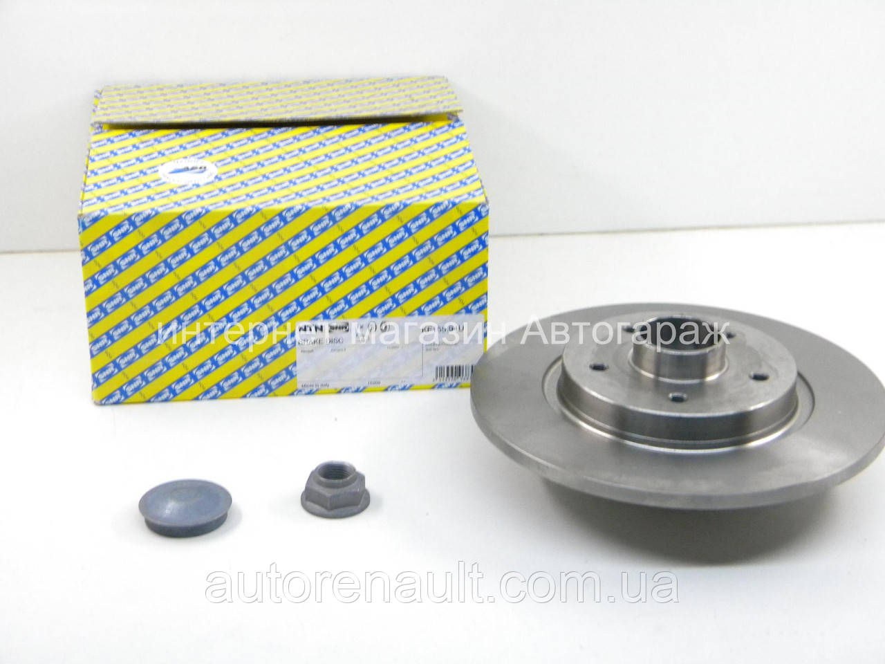 Тормозной диск задний на Рено Кенго II 08> (с подшипником) - SNR ...