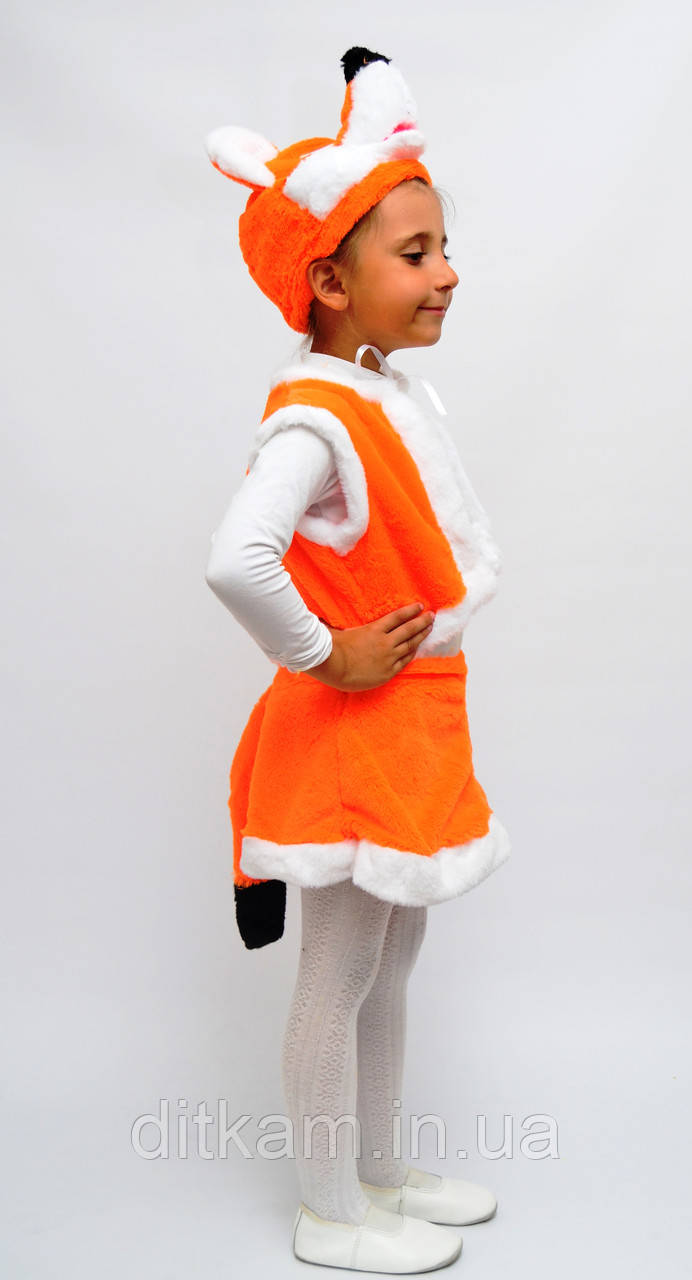 Детский карнавальный костюм Лисички (коричневая) - фото 4 - id-p374800976