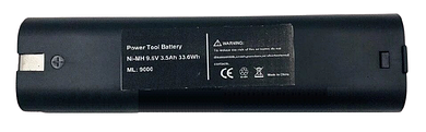 Акумулятор для електроінструменту Makita ML9000(191681-2), (Ni-Mh 9.6 V 3.5 Ah)