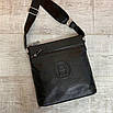 Чоловіча шкіряна брендова сумка, фото 2