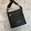 Чоловіча шкіряна брендова сумка, фото 4