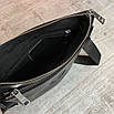 Чоловіча шкіряна брендова сумка, фото 5