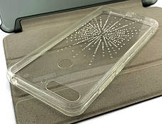 Чехол для Huawei Y6 Prime 2018, Honor 7a накладка противоударный Diamond Silicon Younicou Shine прозрачный, фото 2