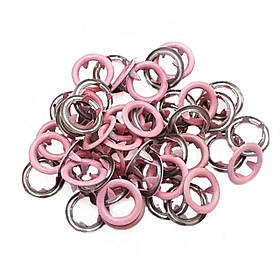 Кнопка Baby трикотажна 9,5 мм Туреччина колір рожевий (50 шт. у пакованні)