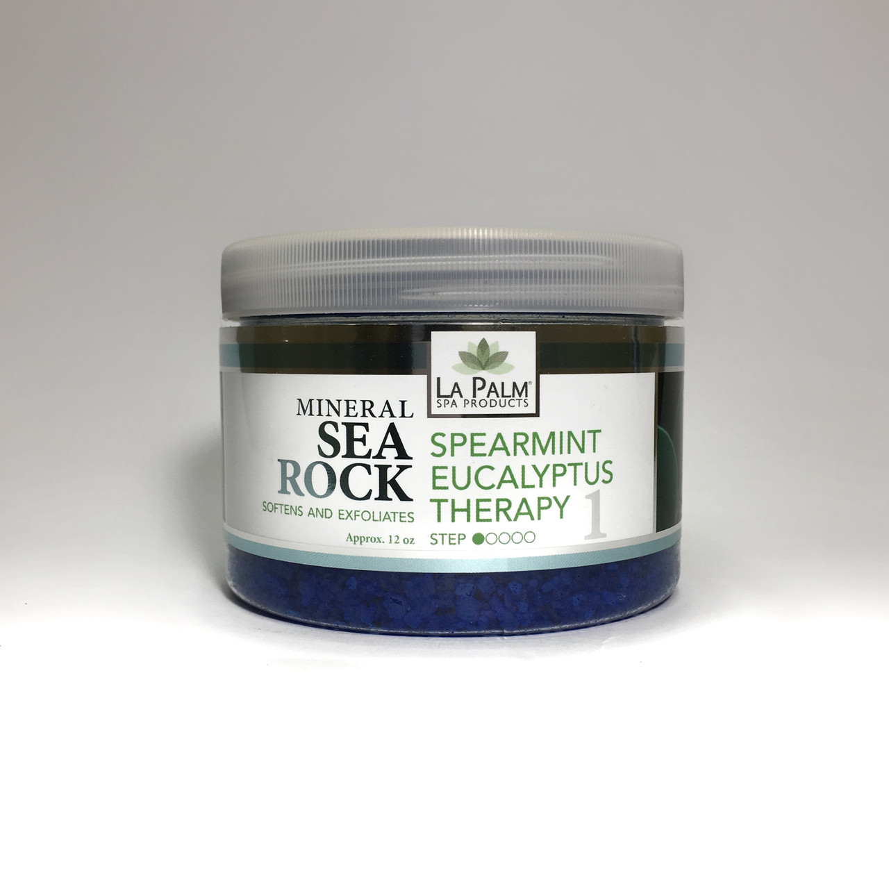 LA PALM Sea Rock Spearmint Eucalyptus Сіль для ніг з морськими породами 355 мл