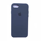 Чохол-накладка Silicone Case для Apple iPhone 7 iPhone 8 Midnight Blue