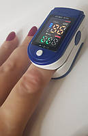 Пульсоксиметр Fingertip Pulse Oximeter SpO2 пульсометр электронный на палец оксиметр