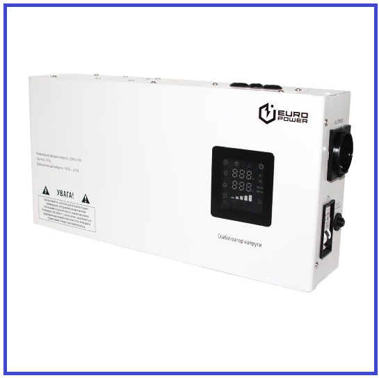 Стабілізатор напруги Europower 5000VA (4500Вт) 140-270V, фото 1