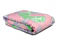 Легкое одеяло полуторное 140х200 стеганое_поликоттон_полиэфирное волокно (2908)