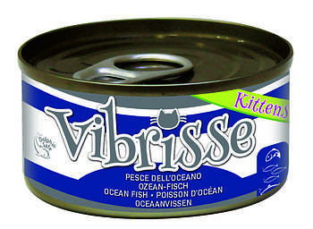 Блок консервованого корму для кошенят з океанічної риби Croci Vibrisse 24*70 г