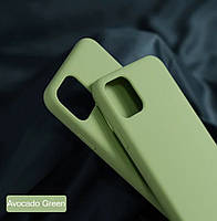 Силиконовый матовый чехол iPhone 11 Pro Max Avocado Green