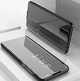 Комплект скло на дисплей + Дзеркальний розумний Smart чохол-книжка для Huawei Honor 8X / Скла /, фото 4