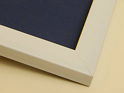 РАМКА А2 (420х594) Білий Профіль 20мм .Рамки для фото,вишивок,картин