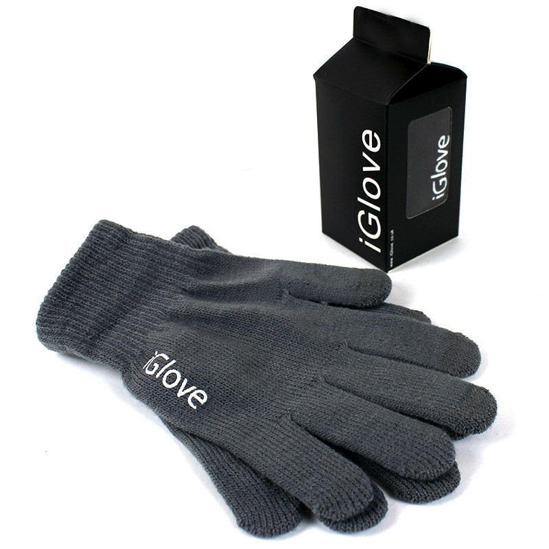 Рукавички iGlove для сенсорних екранів сірі, фото 1