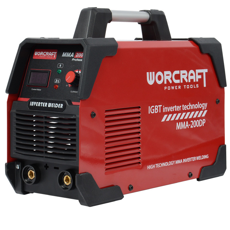 Зварювальний апарат Worcraft MMA-200DP, інвертор ММА