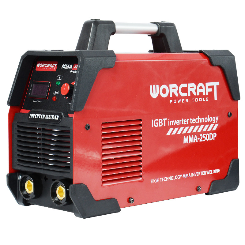 Зварювальний апарат Worcraft MMA-250DP, інвертор ММА