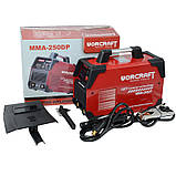 Зварювальний апарат Worcraft MMA-250DP, інвертор ММА, фото 6