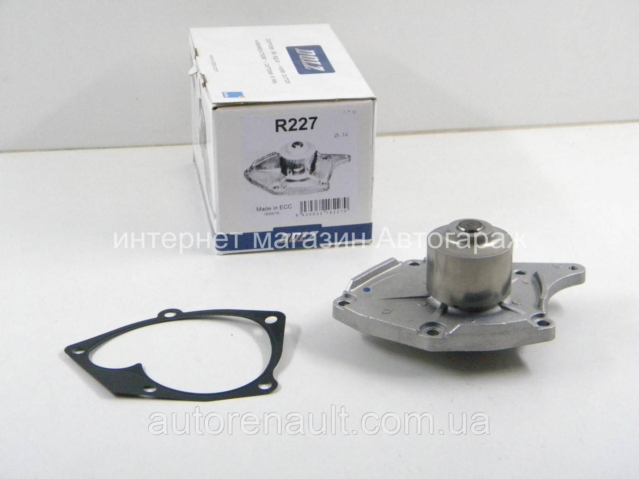 Водяний насос Рено Логан II 1.5 dci (К9К 830/К9К 838) 2012> DOLZ (Іспанія) R227