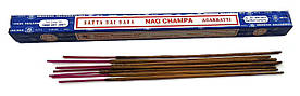 Натуральні аромапалики Nag champa (Нагчампа) (10 гм.) (Satya) масала пахощі