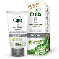 Cutis E Egzema 17% + CBD - мазь из конопли для атопической кожи, экземы, дерматитах, 120 мл