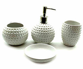 Набір для ванної Гольф керамічний (23х21х11 см)