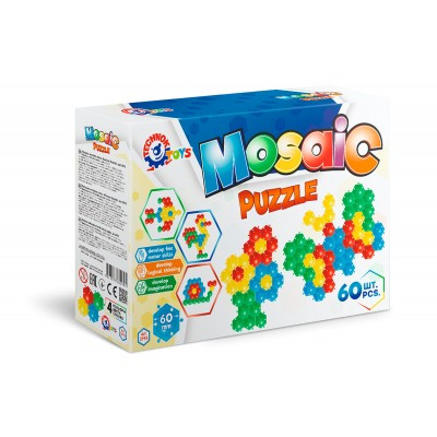 Іграшка-мозайка-пазли Бджилка 60 елементів км ТехноК