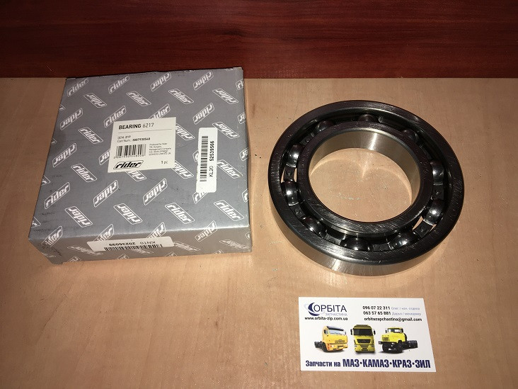 Підшипник 217А (6217) задня напівось кінцевий передавання МТЗ (RIDER), фото 1