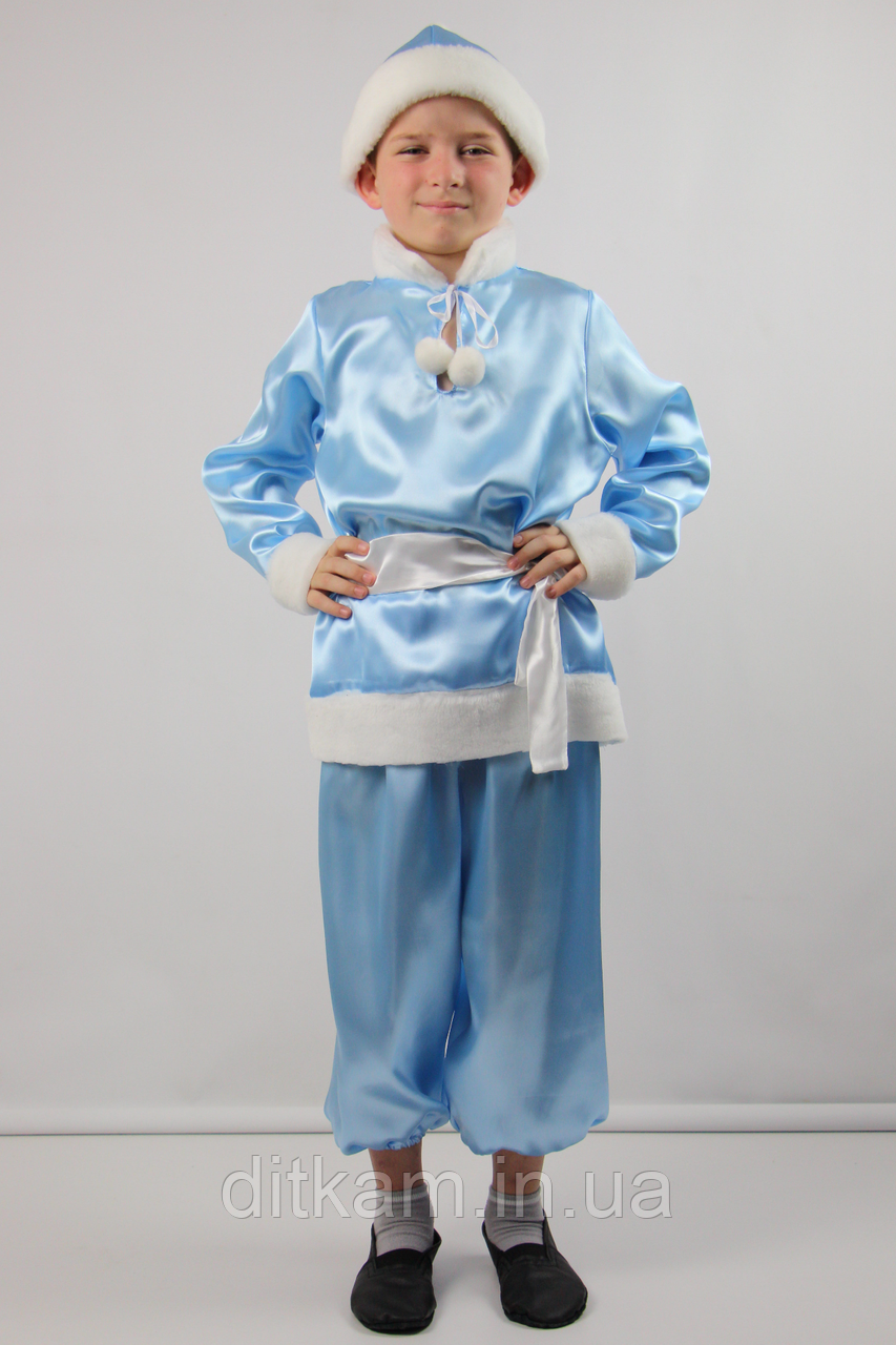 Карнавальний костюм Новий рік (блакитний)