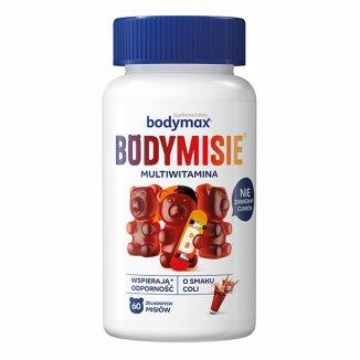 Bodymax Bodymisie Вітамінні мармеладкі для дітей від 3 років і дорослих, зі смаком коли, 60 штук