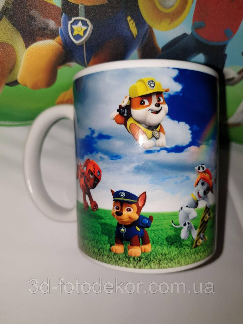 Чашка з фото Щенячий Патруль, фото 1