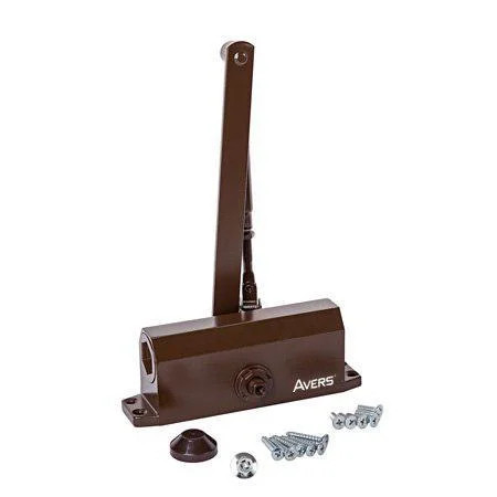 Доводчик дверний Avers DC-45-BR коричневий