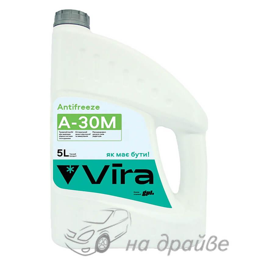 Антифриз -30°C зеленый 5 л А-30М Vira