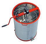 Медогонка 2-рамочна поворотна нержавіюча (КС), фото 7