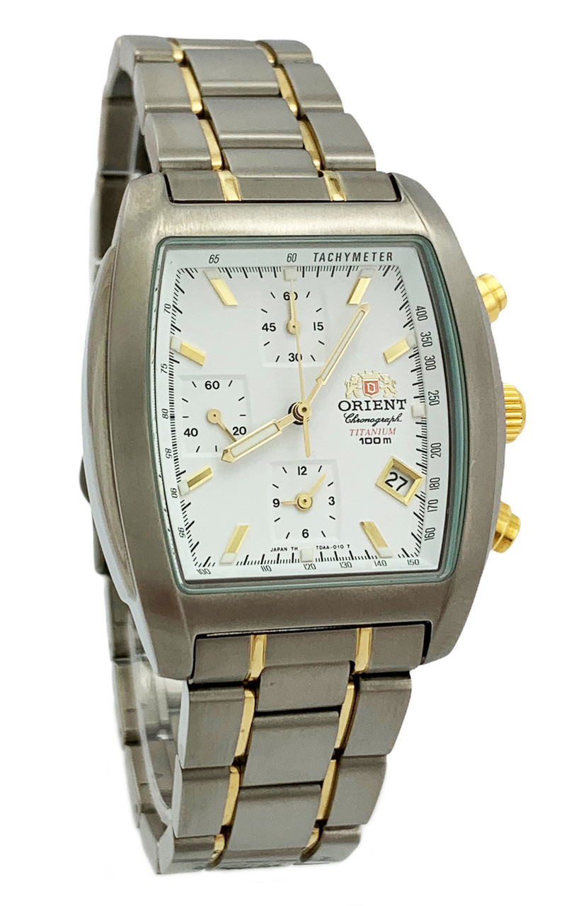 Годинник чоловічий Orient CTDAA002W0 титановий