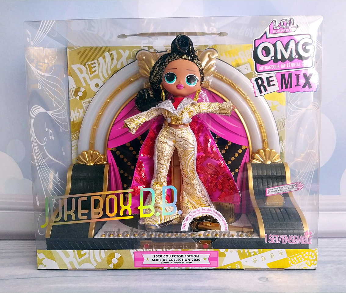 Лялька LOL Surprise OMG Remix Collector Jukebox B. B. 2020 - Лол Омг Селебріті 569879