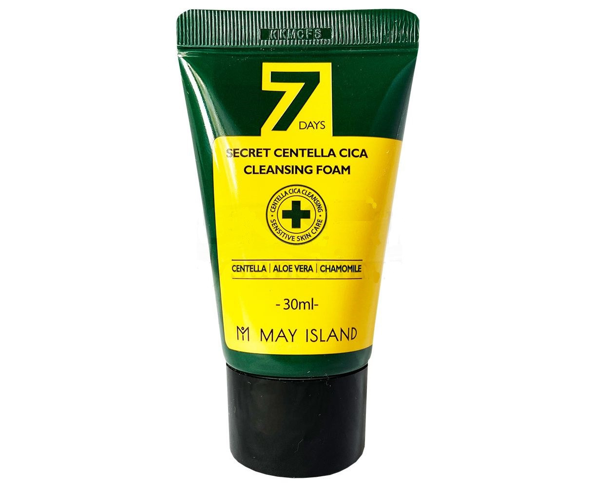 Очисна пінка для проблемної та чутливої шкіри May Island Secret Centella Cica Cleansing Foam 30ml
