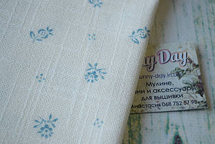 Тканина для вишивання Ubelhor Sarah-Druck 2681 квітковий принт — 25 каунтів