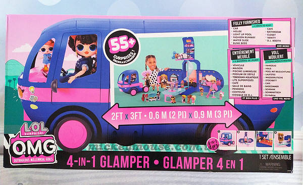 L. O. L. Surprise O. M. G. 4 in 1 Glamper Fashion Camper 2020 562511